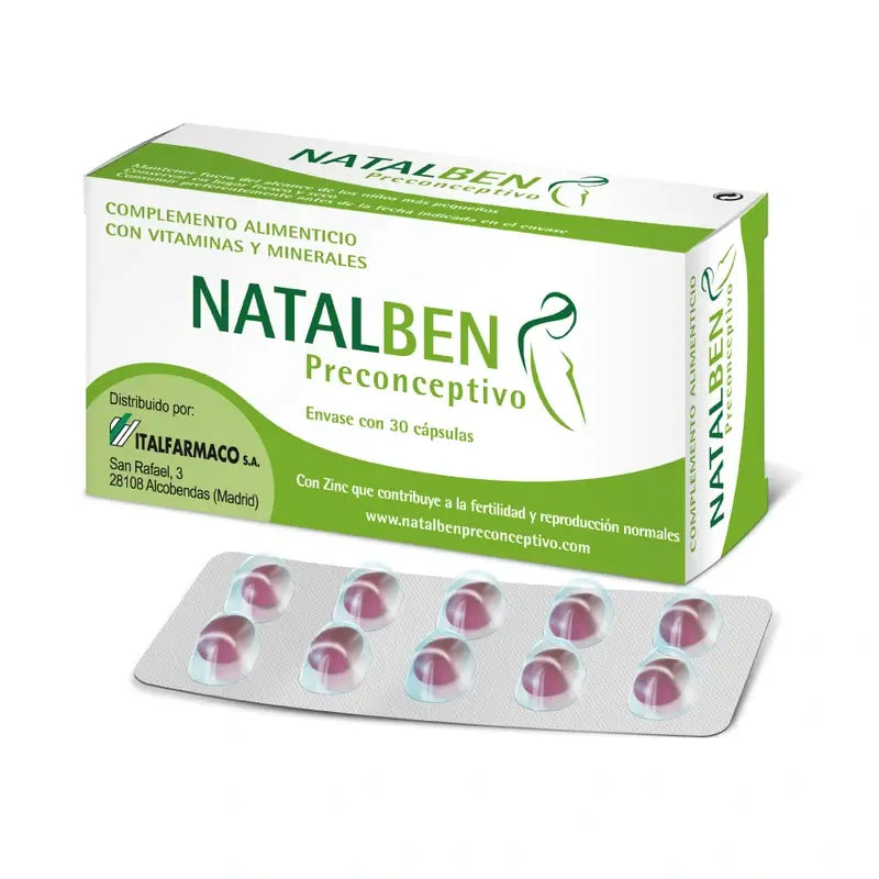Natalben Preconceptive, 30 Kapseln