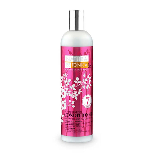 Natura Estonica Pflegespülung für schwaches & geschädigtes Haar 7 Vorteile, 400 Ml