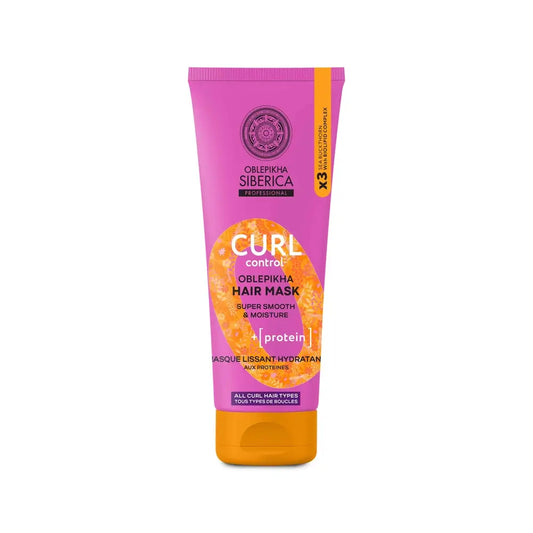 Natura Siberica Lockenkontrolle Protein Haar Maske, 200 ml