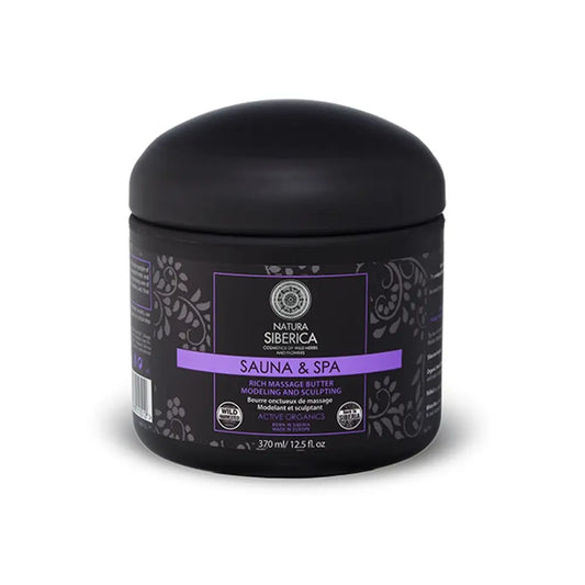 Natura Siberica Sauna&Spa Dickflüssige Anti-Cellulite-Massage-Butter , 370 ml