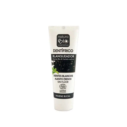 Naturabio Bio Mint & Carbon Activ Whitening Toothpaste , 75 ml