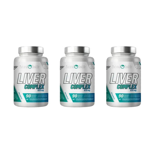 Natural Health Liver Complex Leberschutzmittel, 3X90 Kapseln