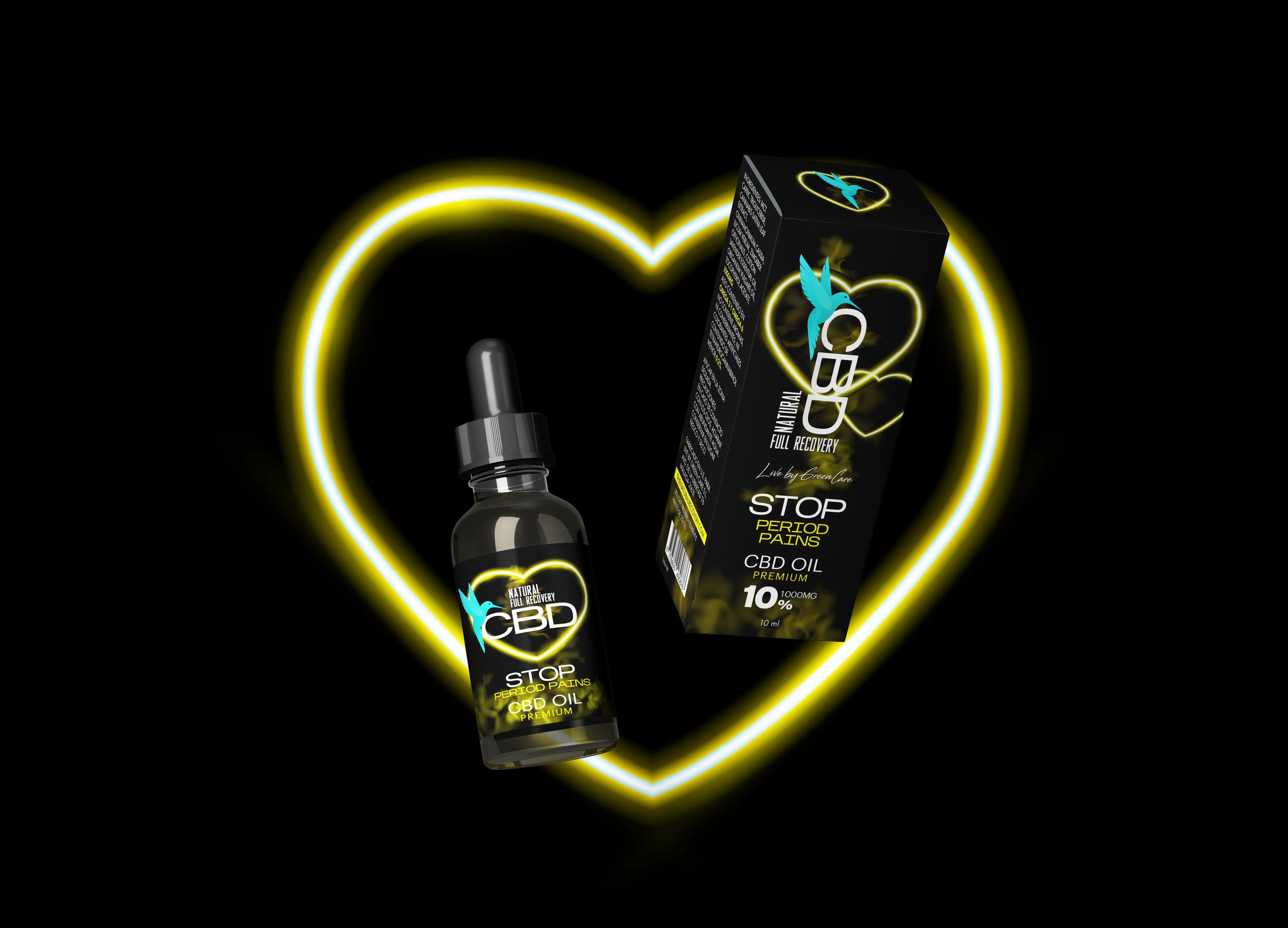 Natural Recovery Stop Pain Cbd Oil 1000 Cbd, 10 ml