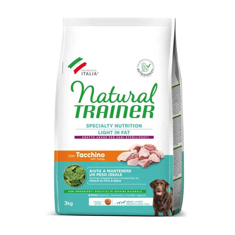Natural Trainer Canine Adul Med Max Weight 3Kg, Hundefutter