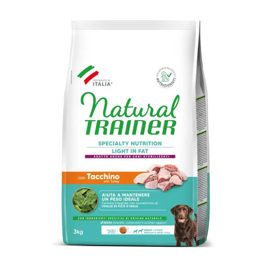 Natural Trainer Canine Adul Med Max Weight 3Kg, Hundefutter