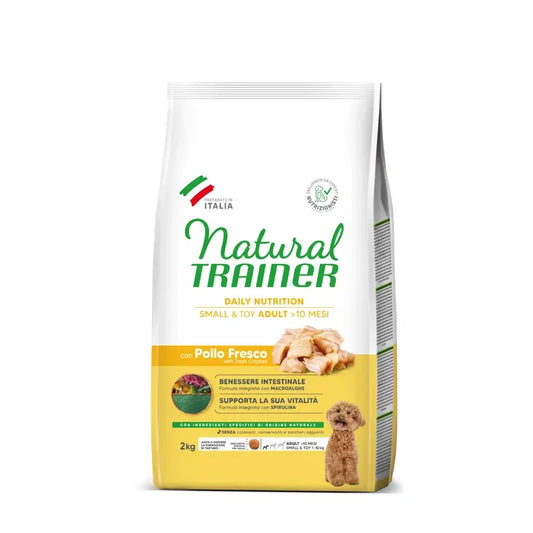 Natural Trainer Canine Adult Mini Huhn 2kg, Hundefutter für Hunde