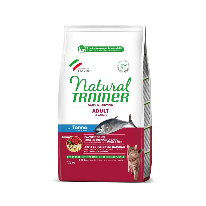 Natural Trainer Feline Adult Thunfisch 1,5Kg, Katzenfutter