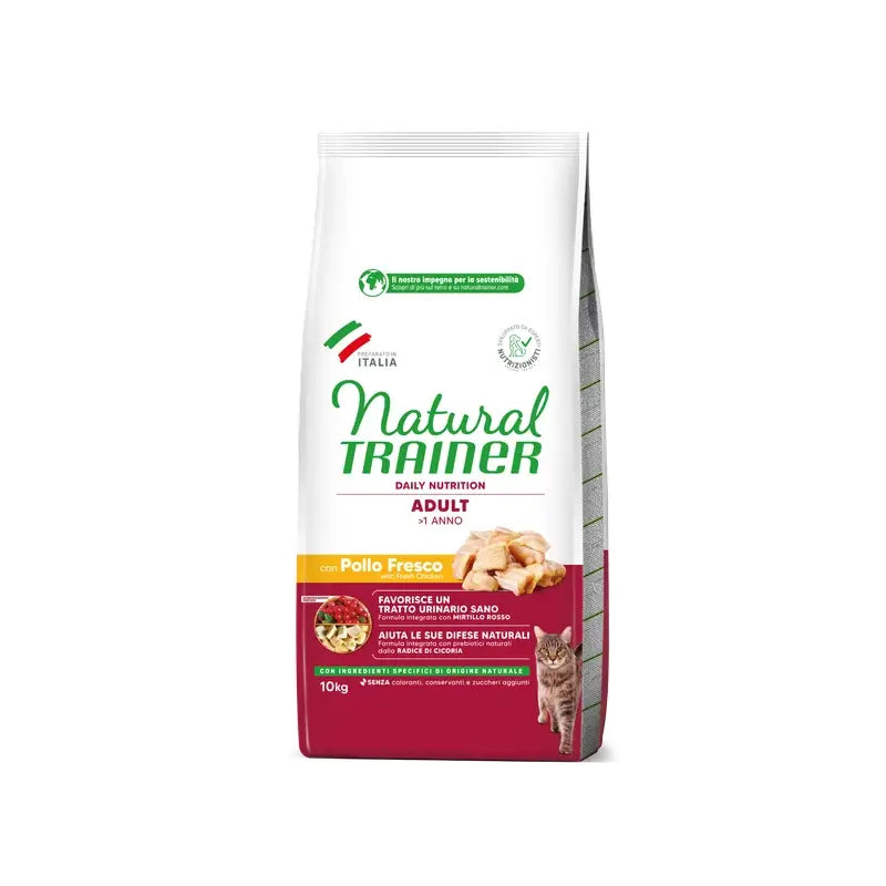 Natural Trainer Feline Adult Huhn 10Kg, Katzenfutter