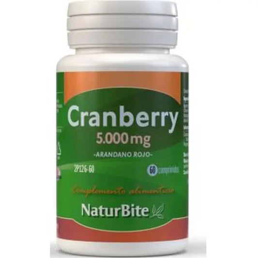 Naturbite Cranberry Cranberry 5000Mg. 60 Tablets