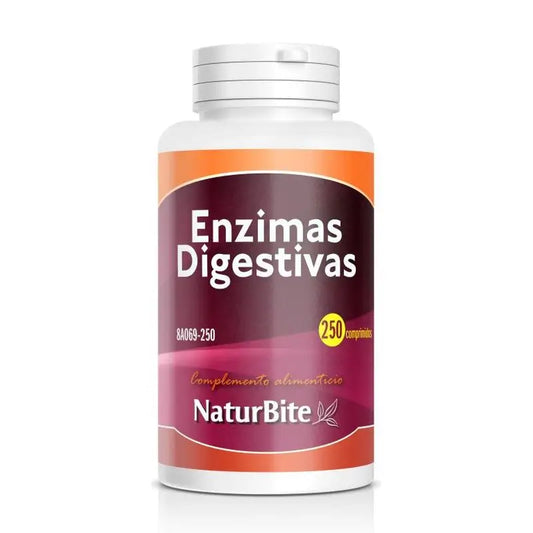 Naturbite Digestive Enzymes , 250 tablets