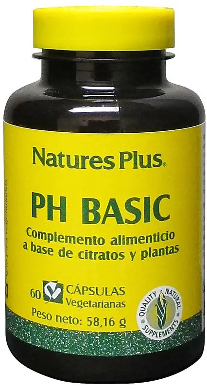 Natures Plus Ph Basic, 60 Capsules
