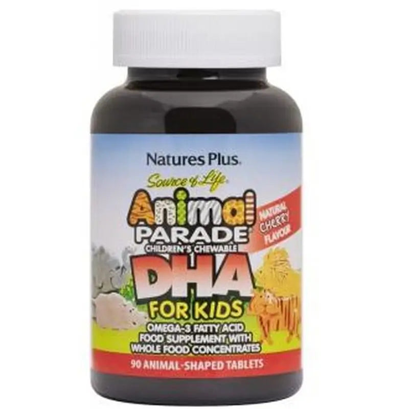 Natures Plus Animal Parade Dha, 90 Animal Chewable