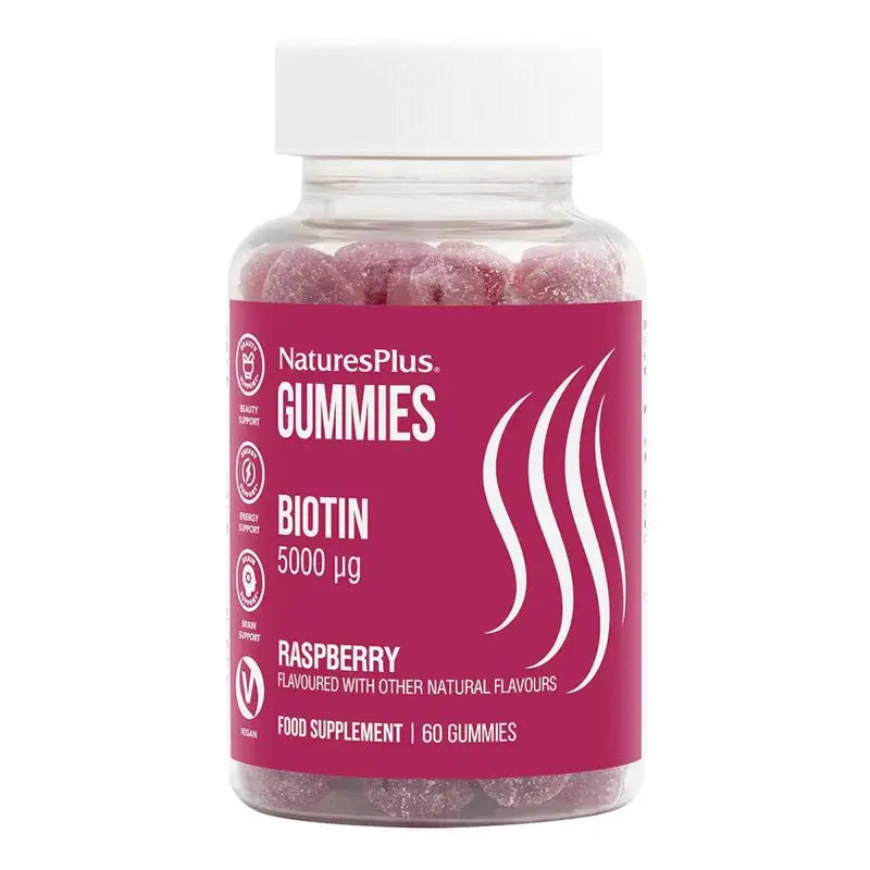 Natures Plus Gummies Biotin, 60 Gummies