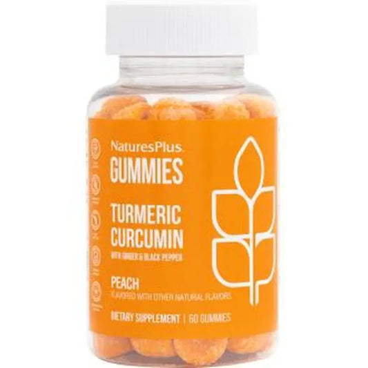 Natures Plus Gummies Curcuma, 60 Gummies