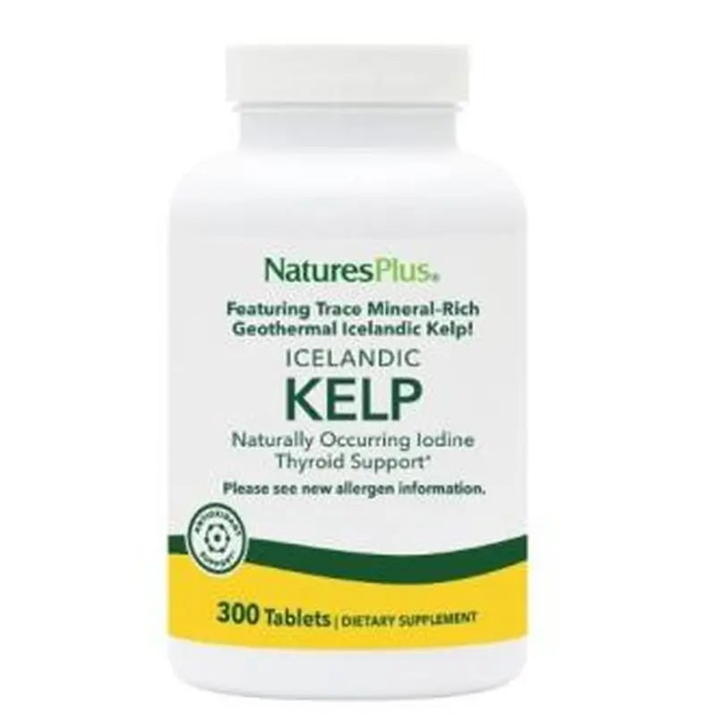 Natures Plus Kelp (Iodine), 300 Tablets