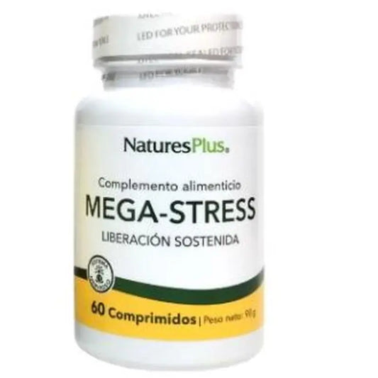 Natures Plus Mega-Stress, 60 Tablets