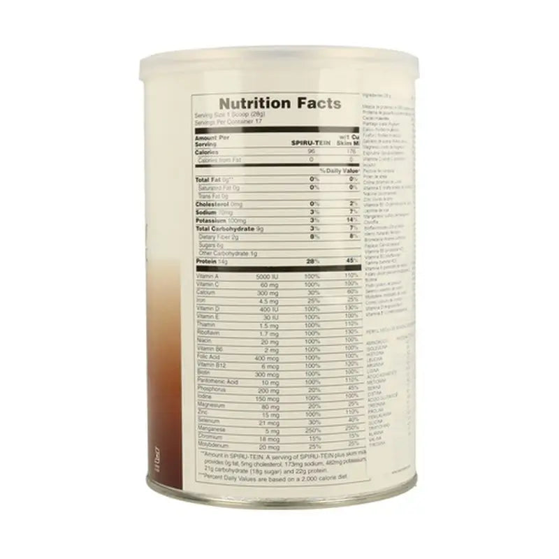 Natures Plus Spiru-Tein Schokolade, 476 g