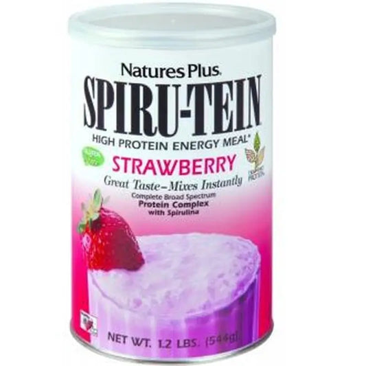 Natures Plus Spiru-Tein Strawberry, 544 g