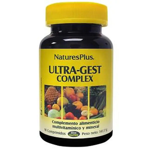 Natures Plus Ultra Gest Tabletslex New Formula, 90 Tablets