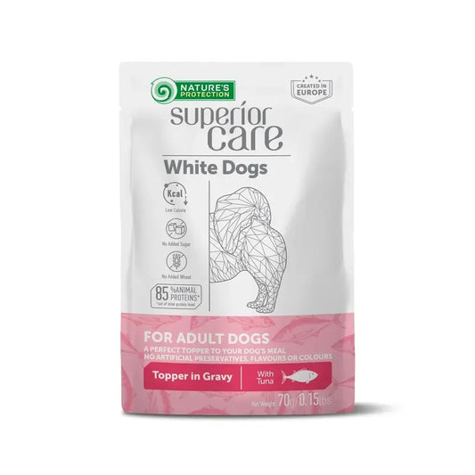 Natures Protection Sc White Dogs Adult Alle Rassen Thunfisch 24X70Gr