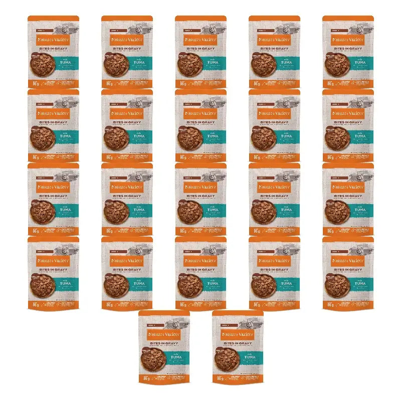Nature'S Variety Katzenfutter (Nassfutter), mit Thunfisch, Einzelportionen, 22 x 85 g