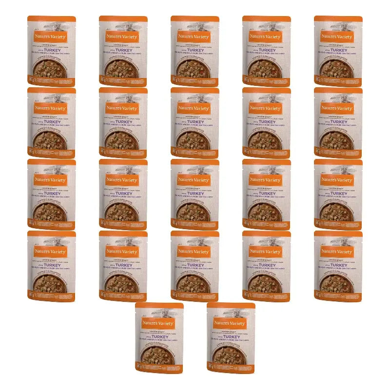 Nature'S Variety Katzenfutter (Nassfutter), mit Truthahn, Einzelportionen, 22 x 85 g