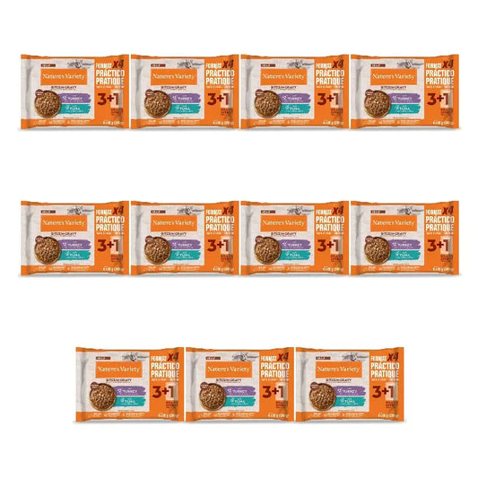 Nature'S Variety Katzenfutter (Nassfutter) mit Truthahn und Thunfisch, Flowpack, 11 x 340 g