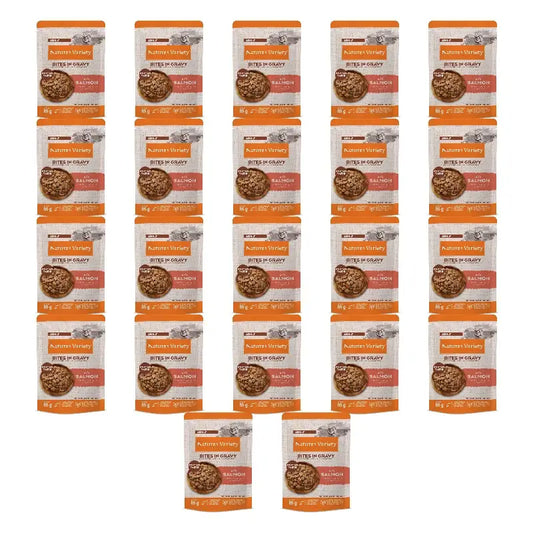 Nature'S Variety Katzenfutter (Nassfutter) mit Lachs, Multipack, 22 x 85 g