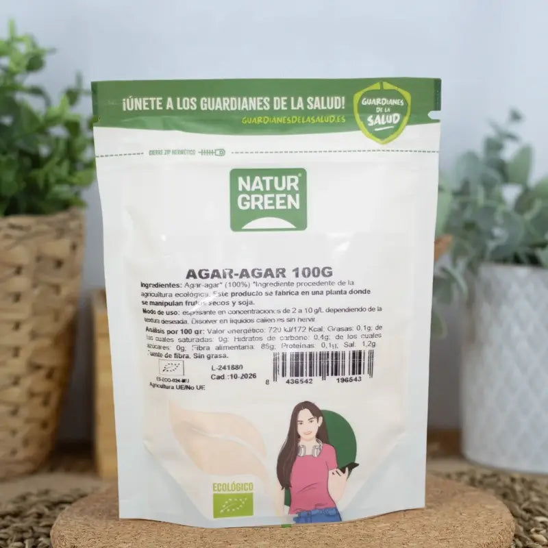 Naturgreen Agar-Agar, 100 g
