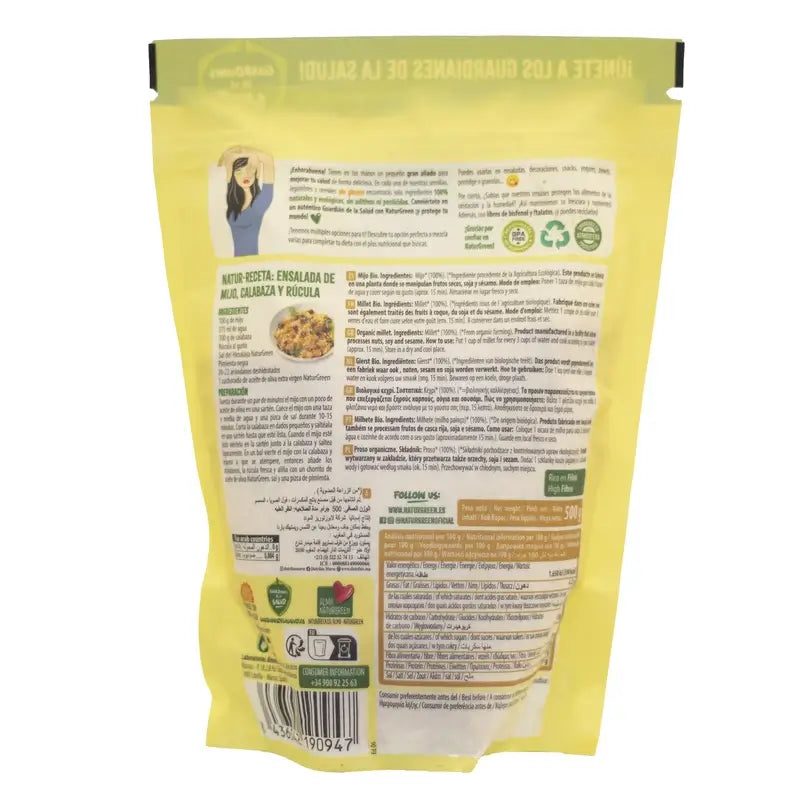 Naturgreen Bio-Hirse, 500 g