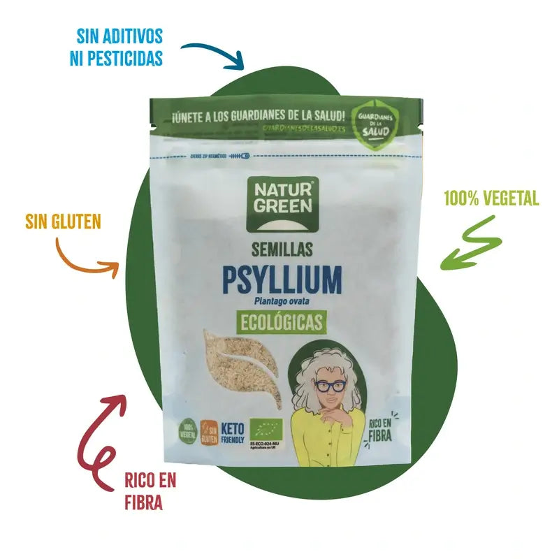 Naturgreen Flohsamen Bio, 100 G