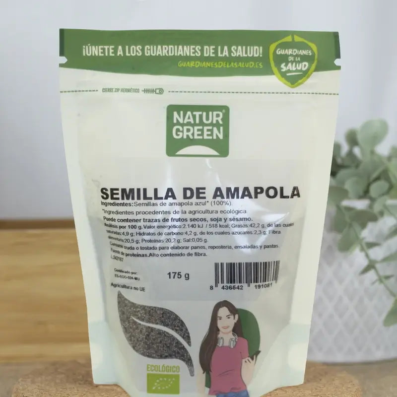 Naturgreen Bio Mohnsamen, 175 g
