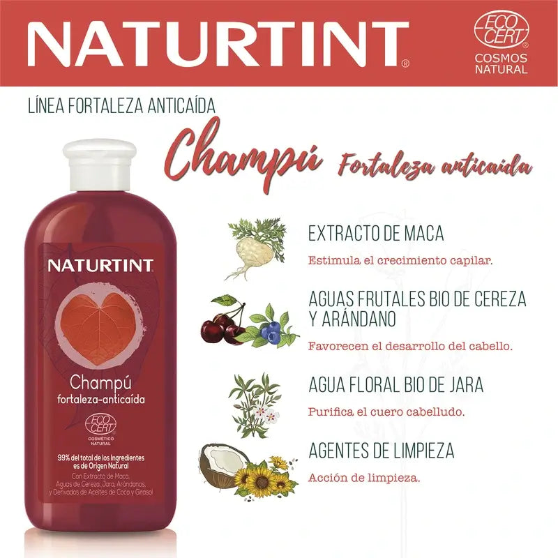 Naturtint Natürlicher Haarausfall Stärkendes Shampoo 330Ml