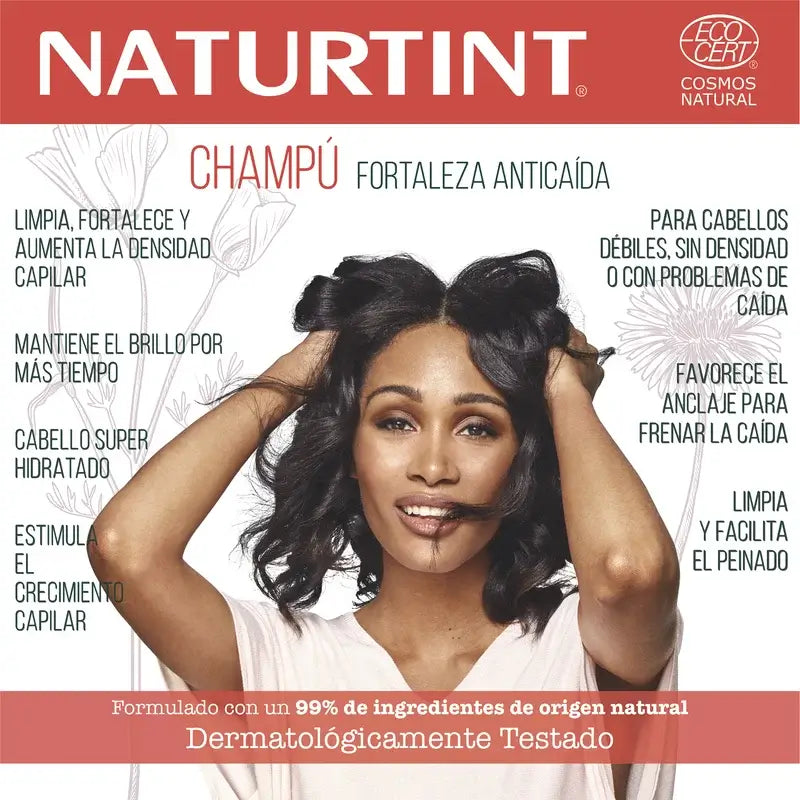 Naturtint Natürlicher Haarausfall Stärkendes Shampoo 330Ml