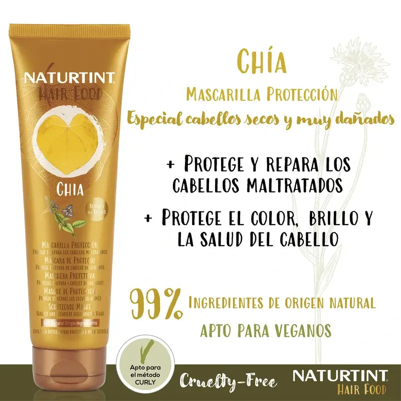 Naturtint Haar Nahrung Chia Maske 150 Ml