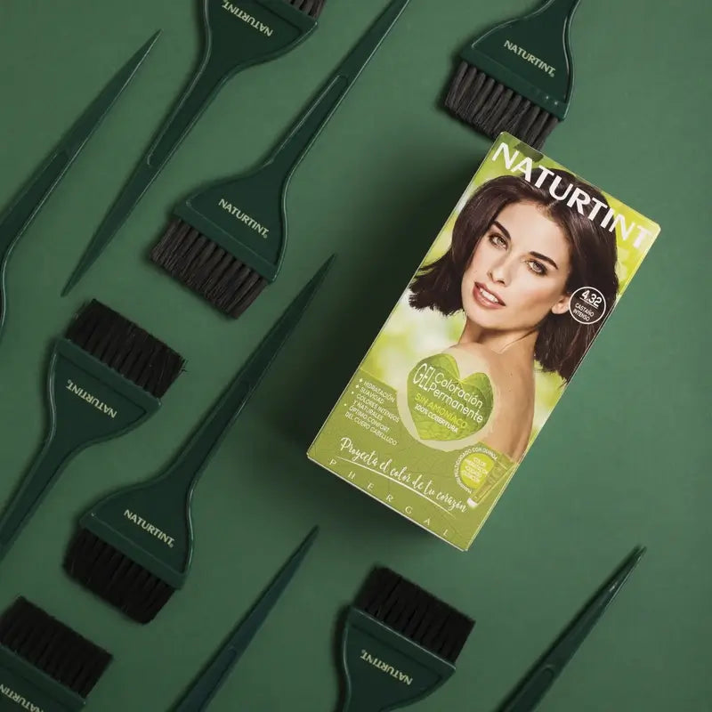 Naturtint Permanente Färbung Permanente Färbung Ammoniakfreier Farbstoff 4.32 - Intensives Braun
