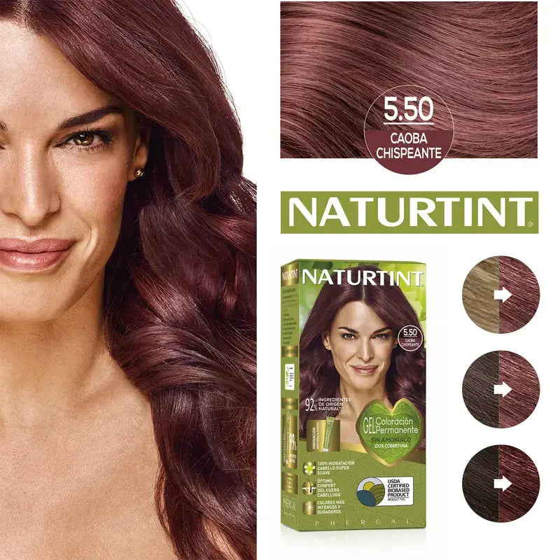 Naturtint Permanente Färbung Permanente Färbung Ammoniakfrei 5.50 - Sparkling Mahogany