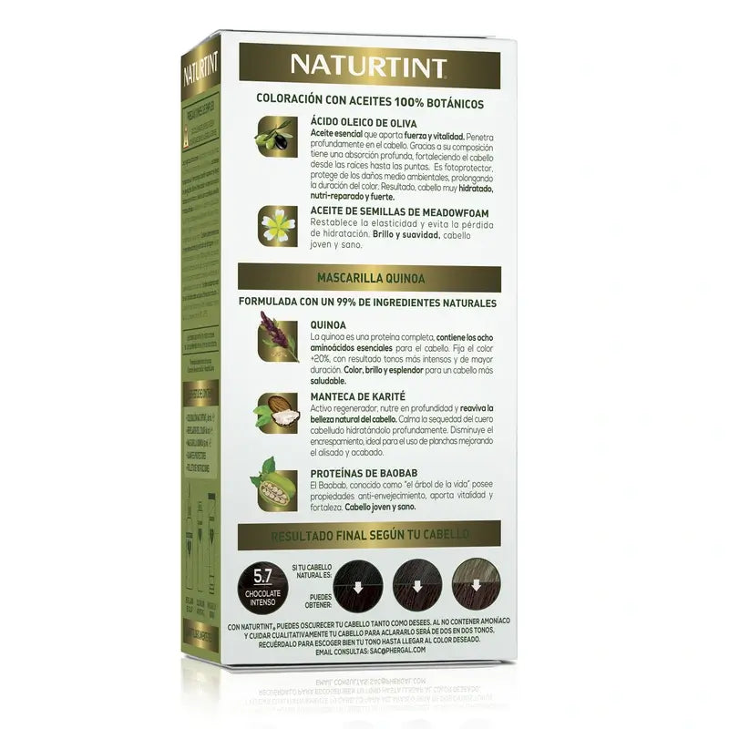 Naturtint Permanente Färbung Permanente Färbung Ammoniakfrei 5.7 - Intensive Schokolade
