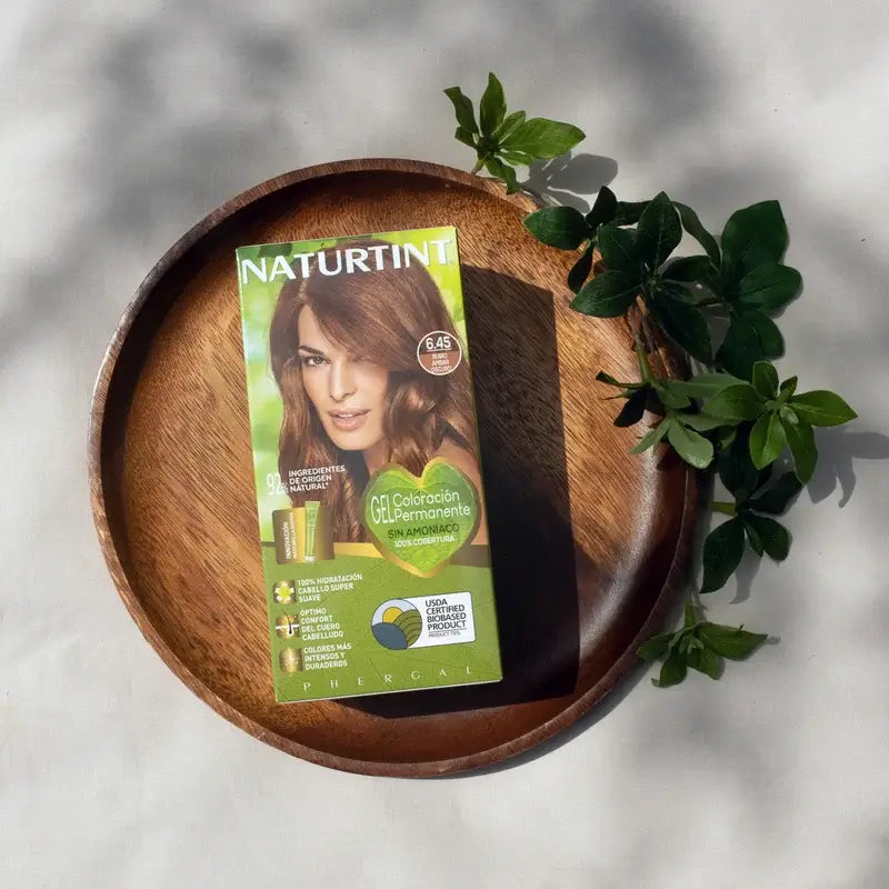 Naturtint Permanentes Färbemittel ohne Ammoniak 6.45 - Dunkles Amberblond