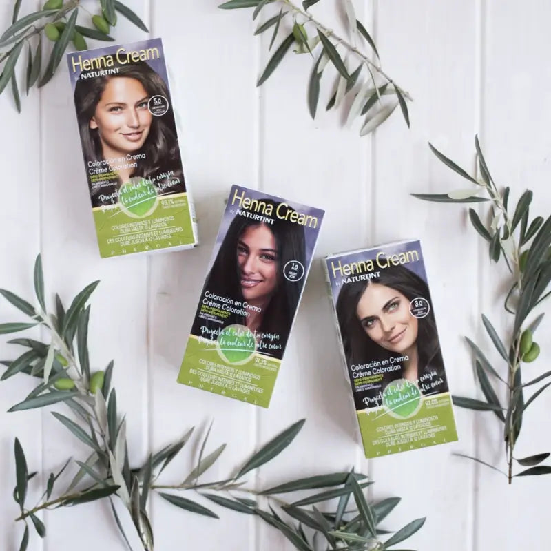Naturtint Henna Creme Semi-Permanent Natürliche Haarfärbung Ammoniakfrei 7.0 Haselnussblond