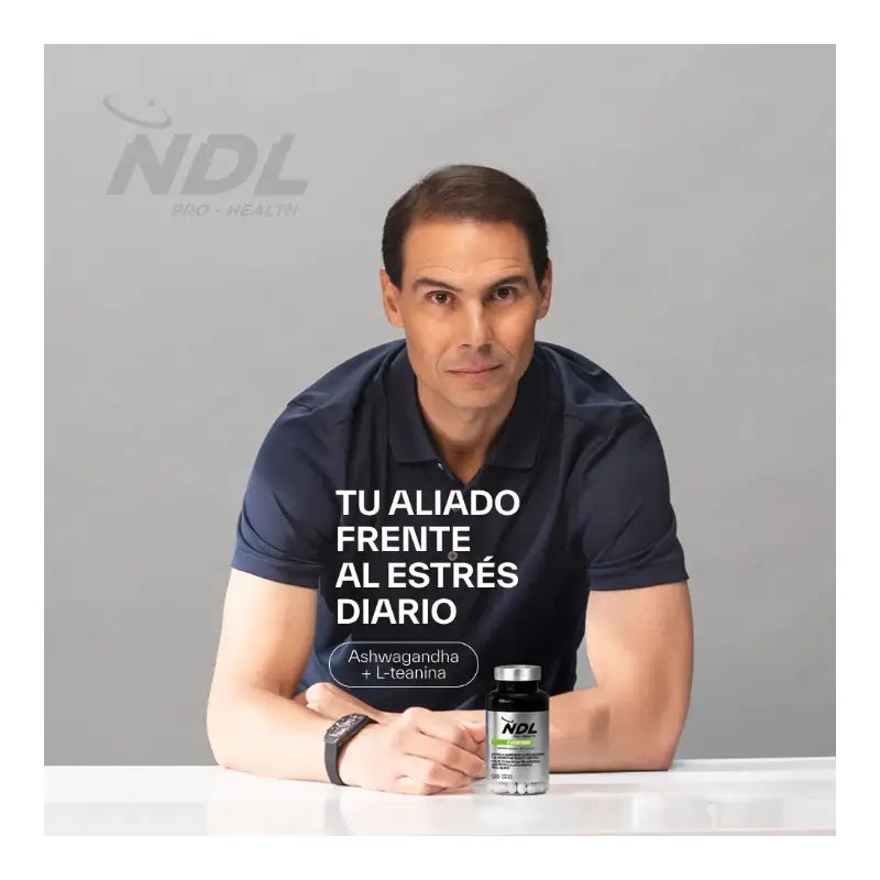 Ndl Pro-Health Ashwagandha Ksm-66 aus biologischem Anbau + L-Theanin, 120 Kapseln
