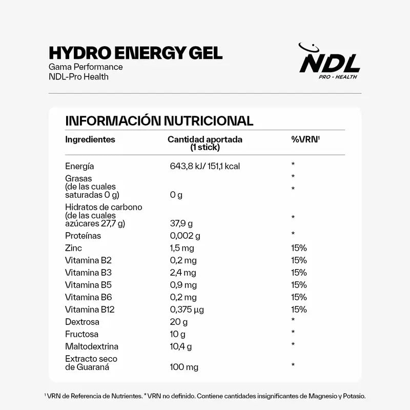 Lloyd Pro-Gesundheit Koffeinfreies Energie-Gel Cola-Geschmack, Packung mit 12x60 Gramm