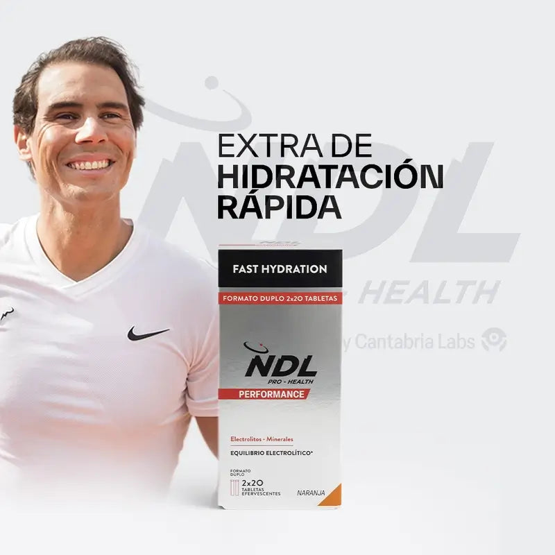 Lloyd Pro-Gesundheit Schnelle Flüssigkeitszufuhr Brausetabletten mit Orangengeschmack, 2er Pack, 40 Tabletten