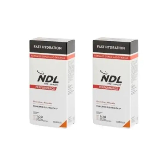 Ndl Pro-Gesundheit Ndl Pro-Gesundheit schnelle Hydratation Brausetabletten Orangengeschmack, Pack 4, 80 Tabletten