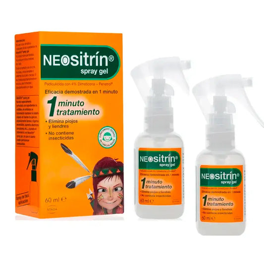 NEOsitrin® Anti-Läuse Flüssig-Gel-Spray, Packung 2 x 60 ml