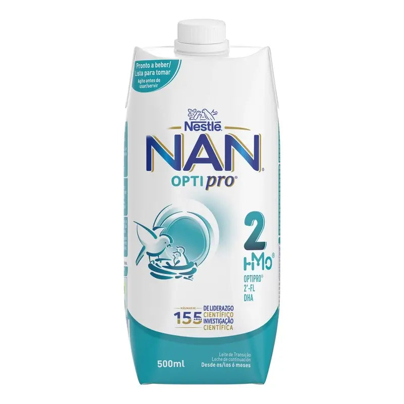 Nestlé Nan Optipro 2 Flüssigkeit, 500 ml