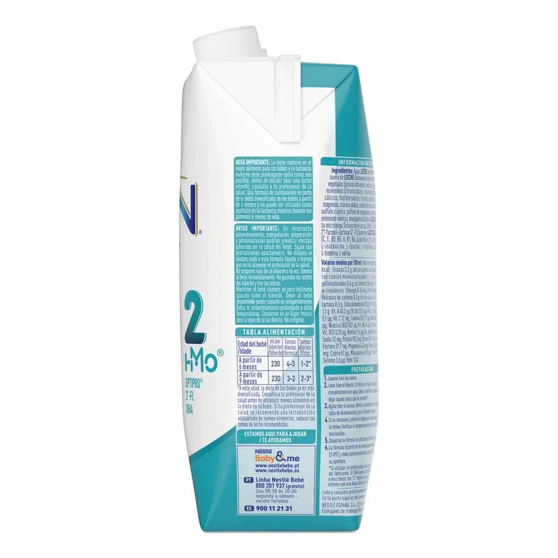 Nestlé Nan Optipro 2 Flüssigkeit, 500 ml