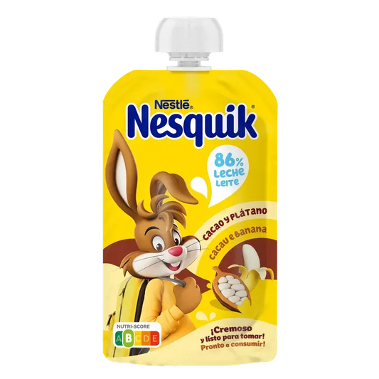 Nestlé Nesquik Kakao und Banane, 8 x 110 g