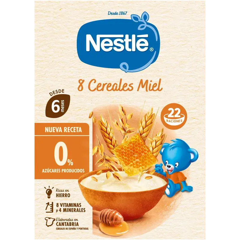 Nestlé 8-Korn-Brei mit Honig, 330 g