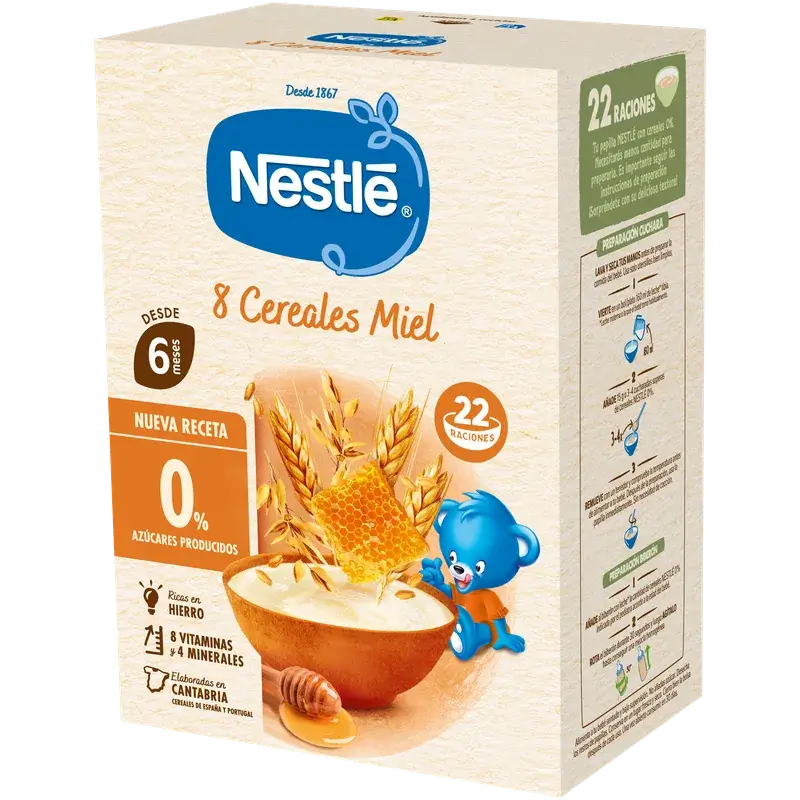 Nestlé 8-Korn-Brei mit Honig, 330 g